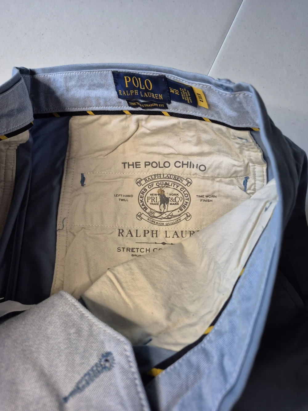 Polo by Ralph Lauren Men’s Light Blue Chino Pants 4717/15